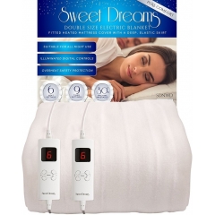 Small Single And Small Double Detachable_UK NEW BRAND Snug Heated Underblanket