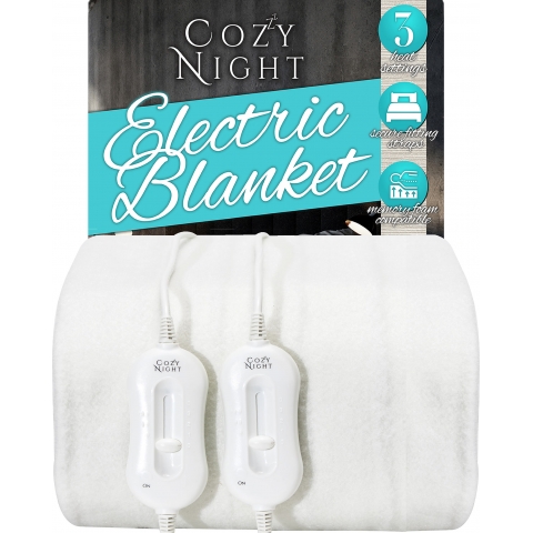 Cozy Night King Size Electric Blanket