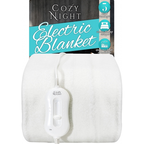 Cozy Night Single Electric Blanket