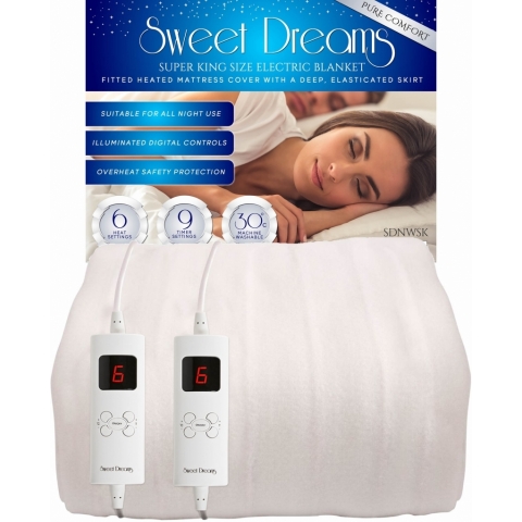 Sweet Dreams Fully Fitted Super King Electric Blanket Thumbnail